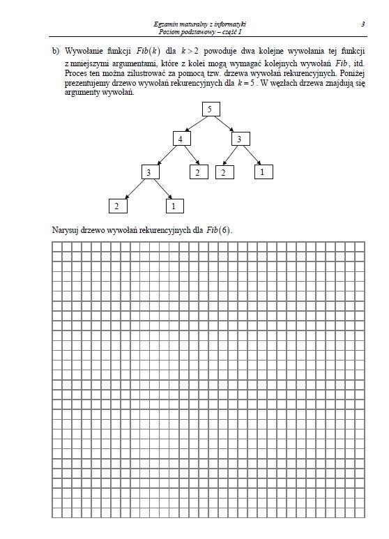 Matura 2012: informatyka - poziom podstawowy. Cz. I [ARKUSZE]