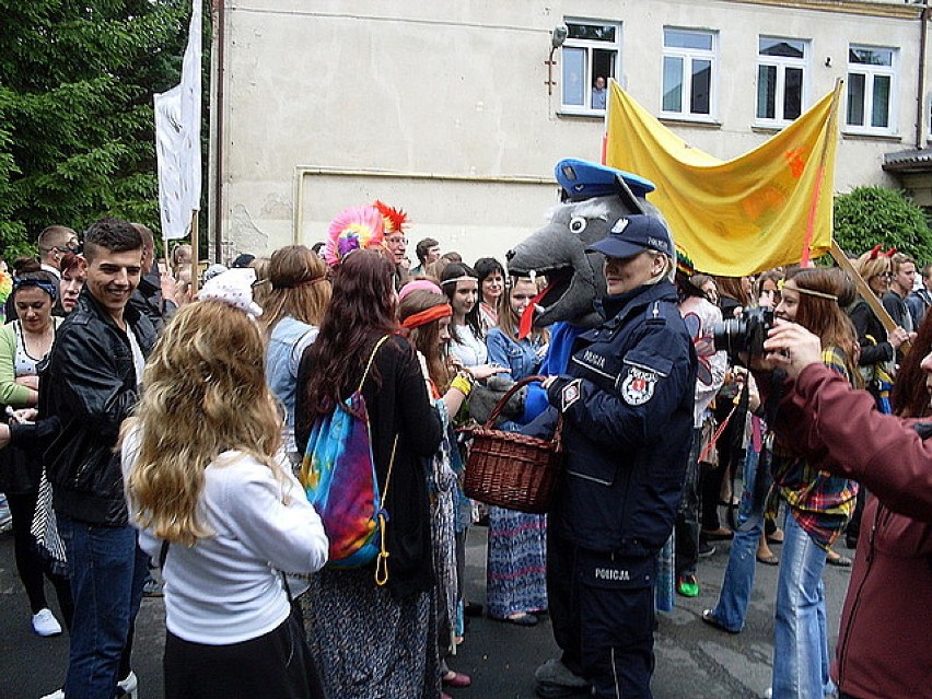 Policjanci z Leska uczestnikami „Żakinady”