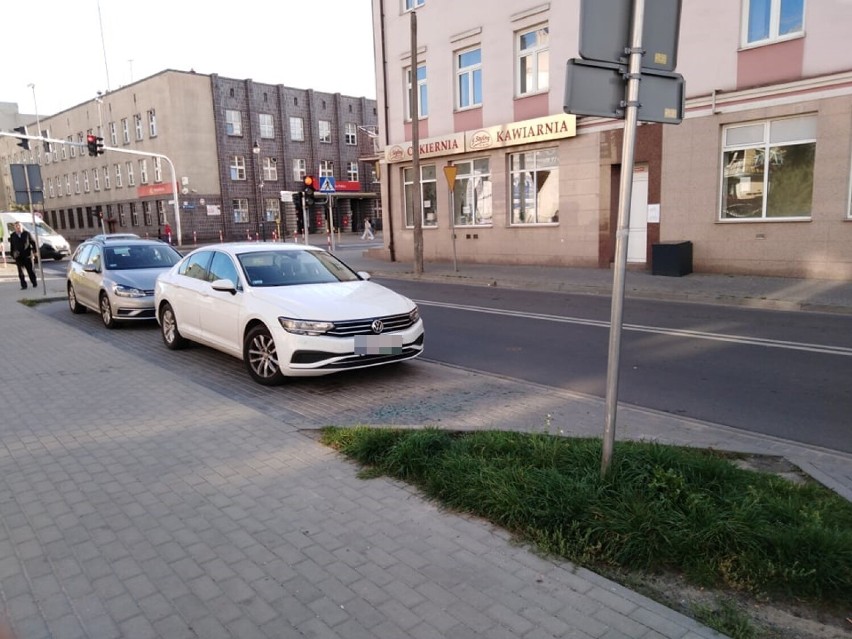 Na tym parkingu doszło do aktu wandalizmu we Włocławku