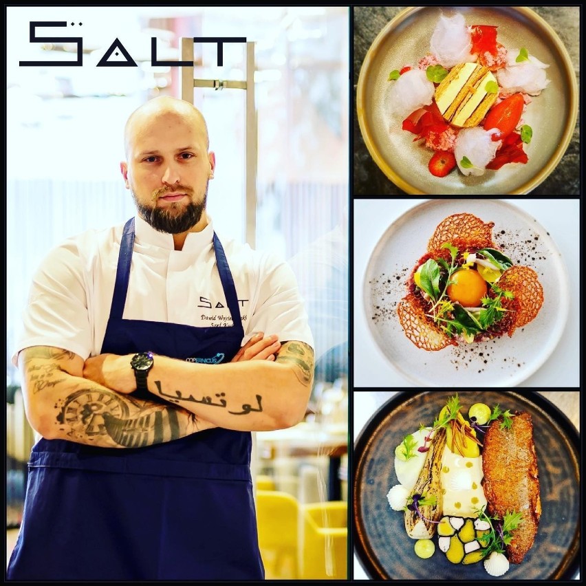 Dawid Wojciechowski, szef kuchni w restauracji "Salt" w...