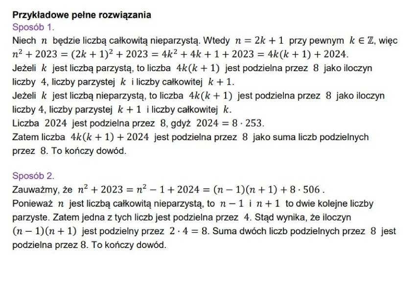 Oto proponowane przez CKE rozwiązania. Zobacz kolejny...