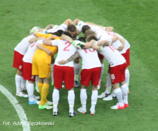 Reprezentacja Polski przed meczem z Grecją. 08.06.2012r.