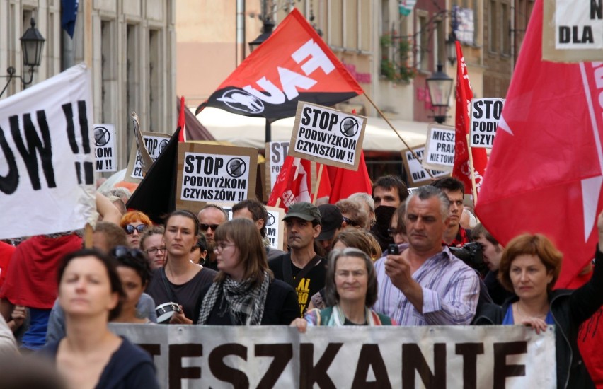Marsz pustych garnków w Gdańsku