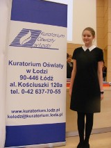 Kaja Stelmaszewska nagrodzona w łódzkim Kuratorium Oświaty