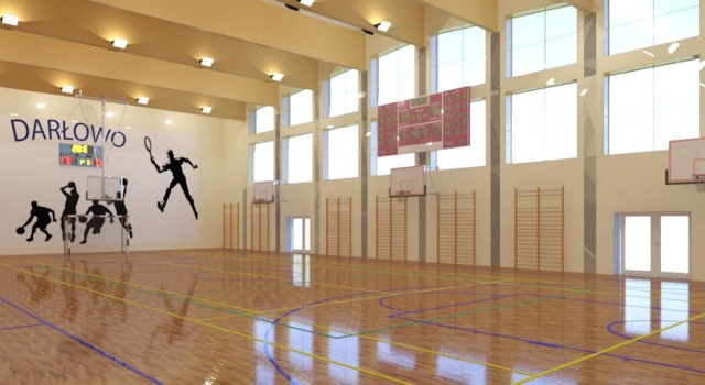 Tak będzie wyglądać hala sportowa przy Szkole Podstawowej nr 3 w Darłowie
