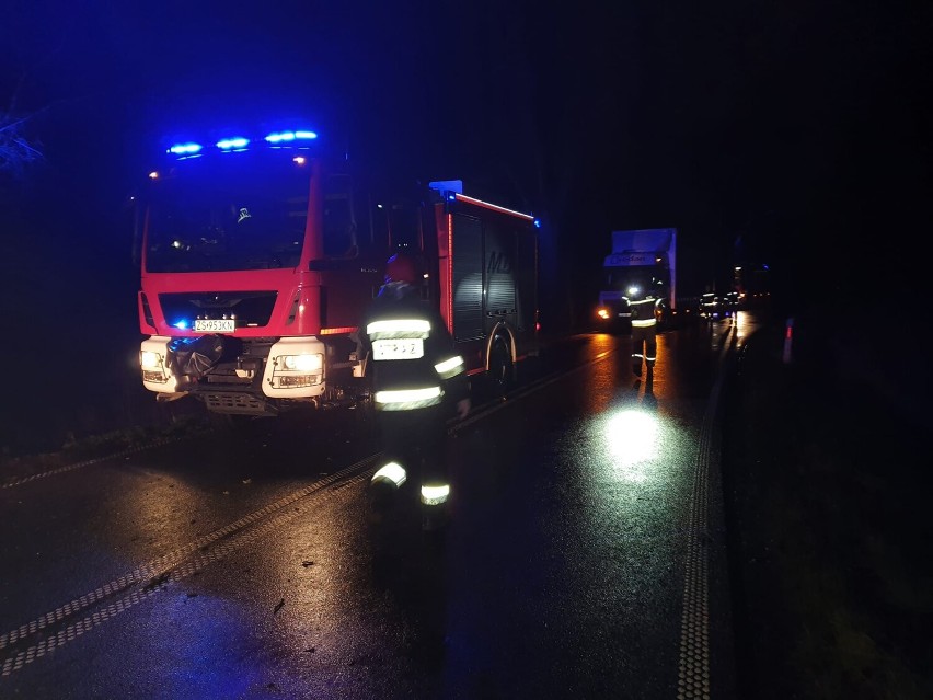 Tragiczny wypadek koło Barwic. Nie żyje kierowca 