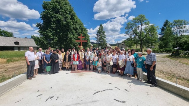 W połowie czerwca w Gładyszowie odbyła się uroczystość położenia kamienia węgielnego pod budowę prawosławnej świątyni pw. św. Jana Chrzciciela
