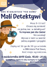 Mali detektywi, czyli noc w oleśnickiej bibliotece 