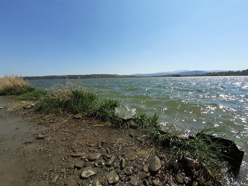 Jezioro Żywieckie - czy wyschnie tak, jak pięć lat temu? Zobaczcie archiwalne zdjęcia. Tak jest, a tak było...
