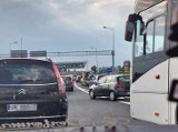 Gliwice: Autostrada A4 zablokowana na bramkach. Kierowcy muszą czekać nawet 45 minut na przejazd przez punkt poboru opłat