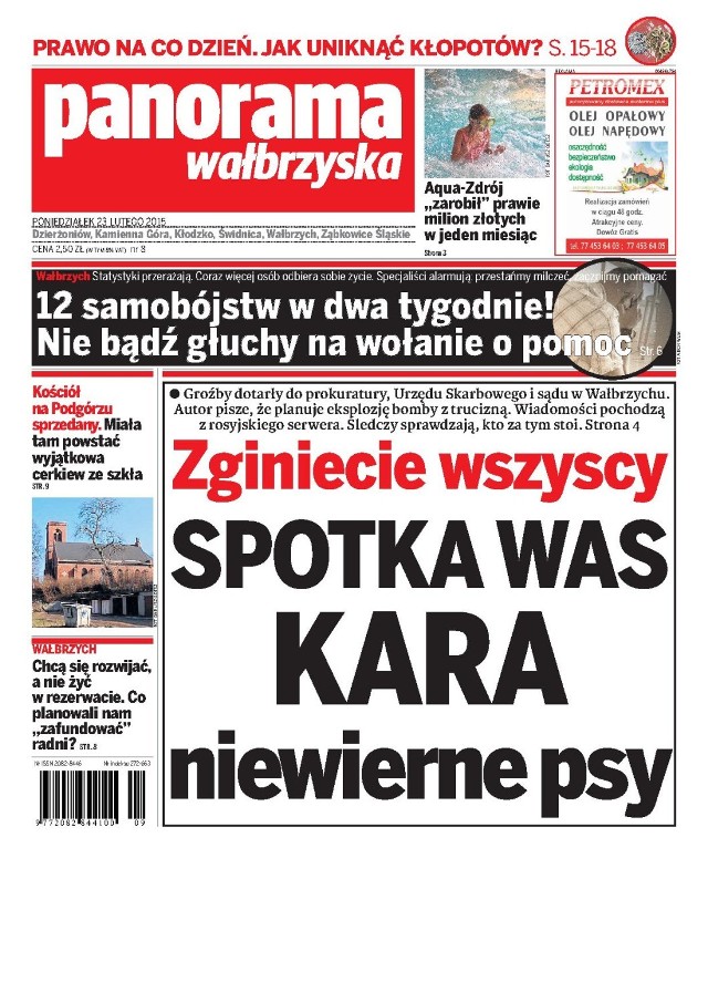 Panorama Wałbrzyska z 23 lutego 2015 r.