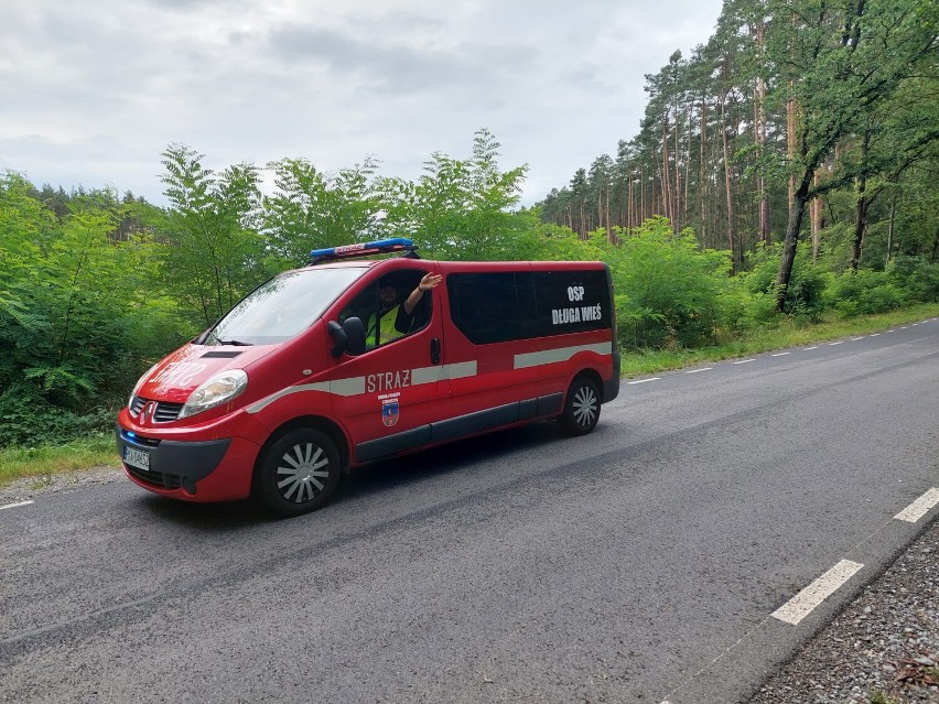 Powiat kaliski. Cykliści wzięli udział w rajdzie trzech gmin. ZDJĘCIA