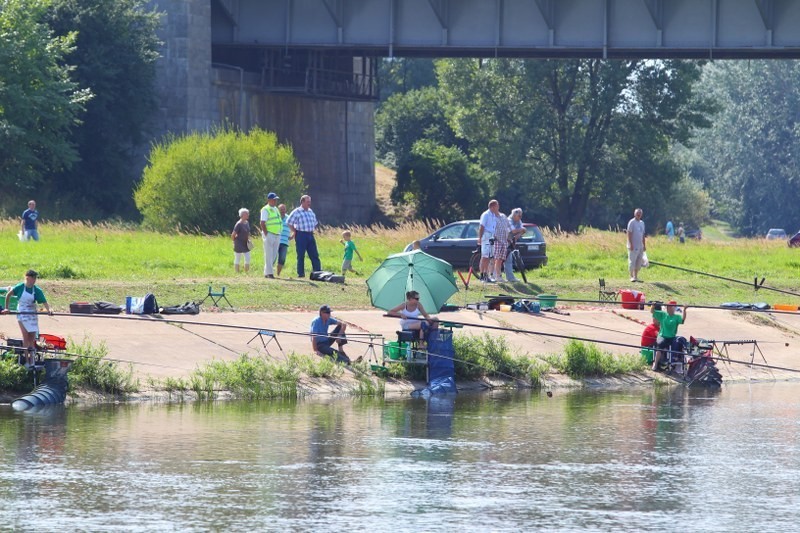 Warta w Poznaniu - Mieszkańcy wypoczywają nad rzeką