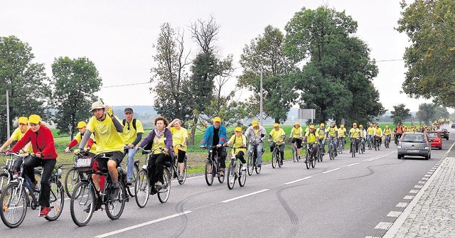 Skierniewiczanie chętnie biorą udział w rowerowych rajdach