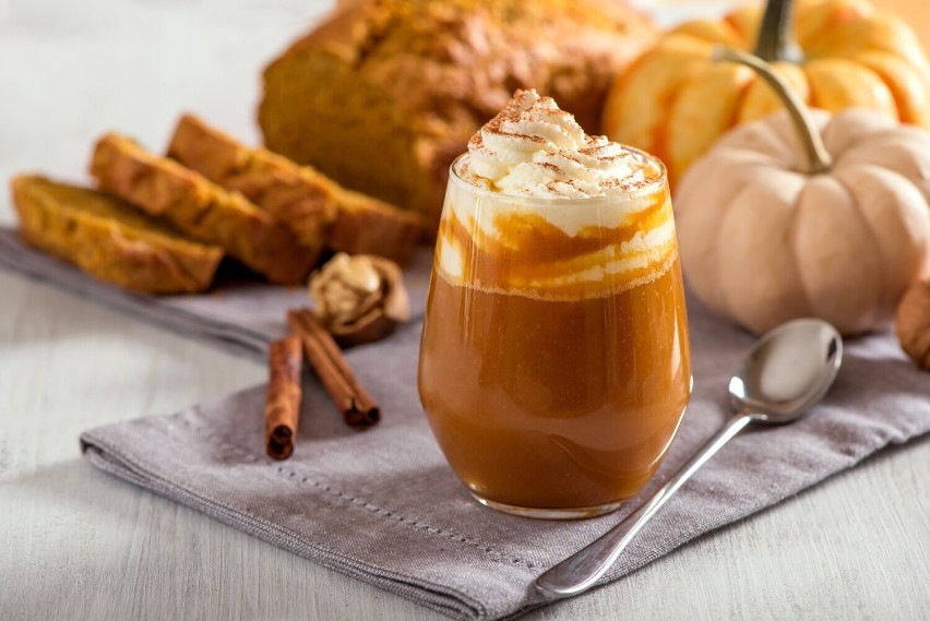 Pumpkin spice latte, czyli kawa dyniowa, idealna na jesień....