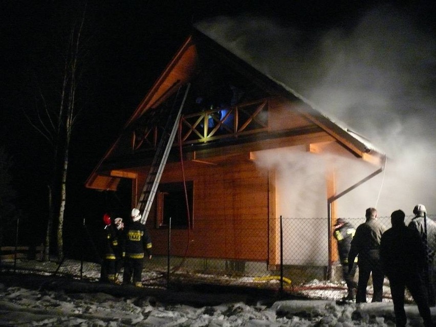 Boruja Kościelna: Pożar domu [NOWE FOTO]