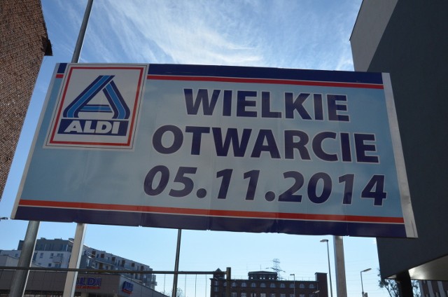 Ostatnie prace przy supermarkecie Aldi we Wrocławiu. Otwarcie już 5 listopada