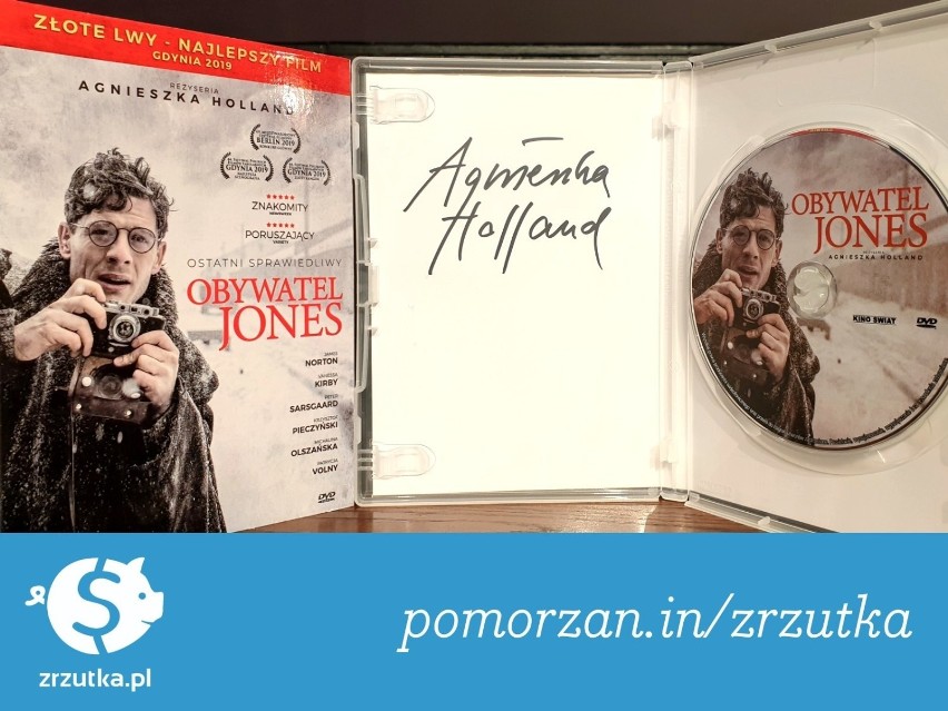 Płytę DVD z filmem „Obywatel Jones” Agnieszki Holland oraz...