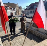 75. rocznica zakończenia II wojny światowej pod pomnikiem w Pniewach