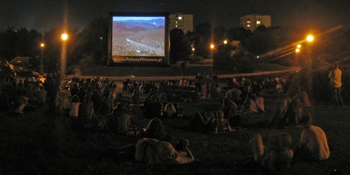 Kino plenerowe na Targówku, 2011r.