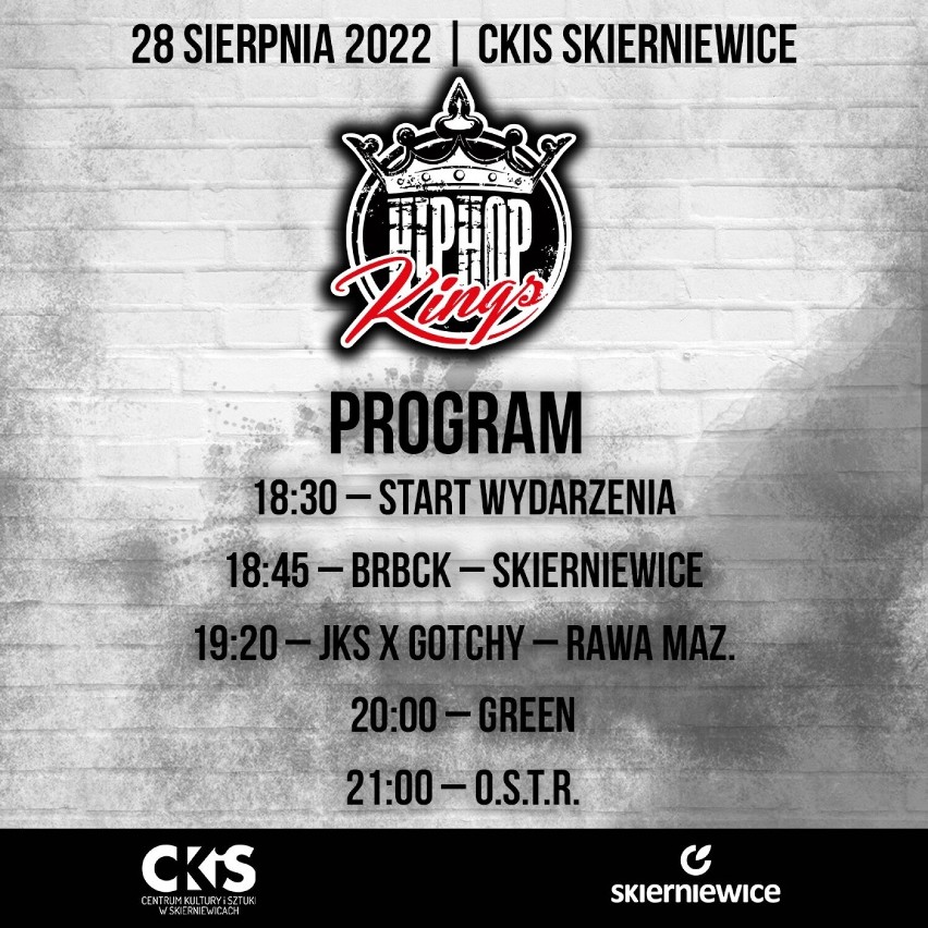 Już w niedzielę najważniejsze hip-hopowe wydarzenie w Skierniewicach 