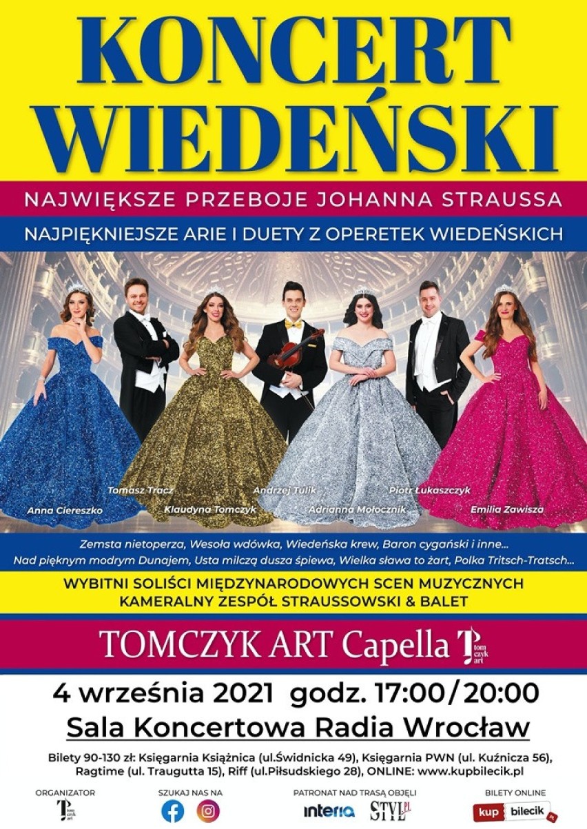 Zapraszamy na Koncert Wiedeński we Wrocławiu!
