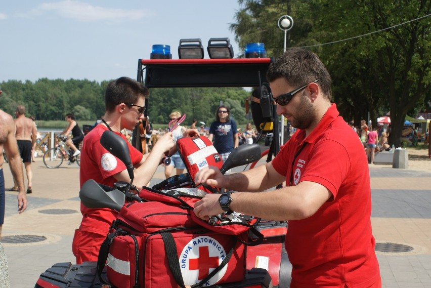 Latem ratownicy nad Pogorią mają wiele pracy