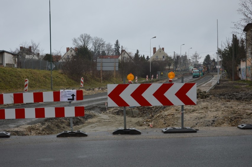 Robią Zielonogórską, w marcu rozkopią rondo przy Konstytucji 3 Maja