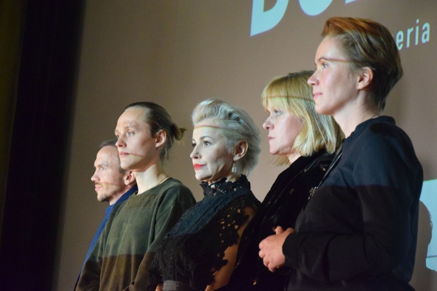 Premiera filmu "Boże Ciało" w Kinie Zorza w Rzeszowie. Byli Jan Komasa, Aneta Cebula-Hickinbotham, Bartosz Bielania i Aleksandra Konieczna 