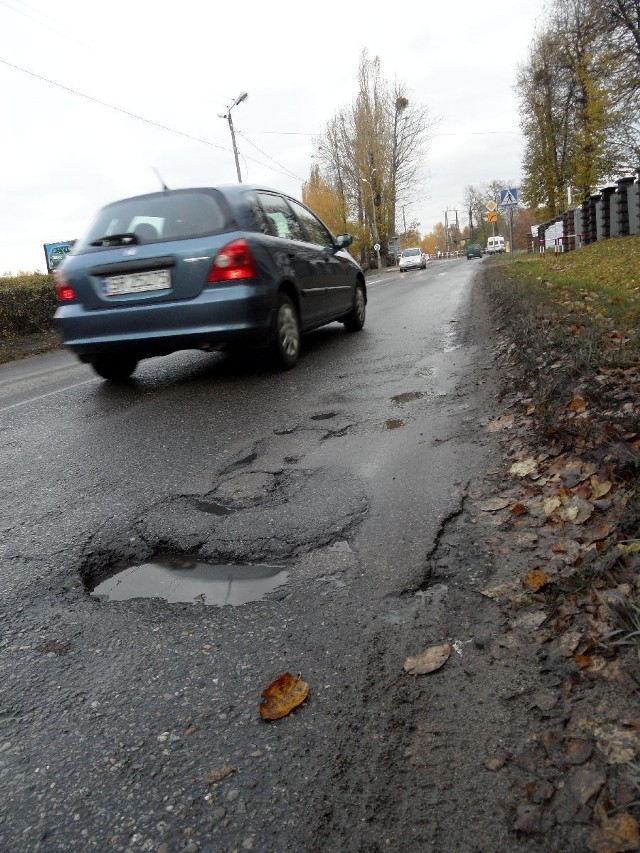 Kolejne zdjęcie na Małachowskiego.