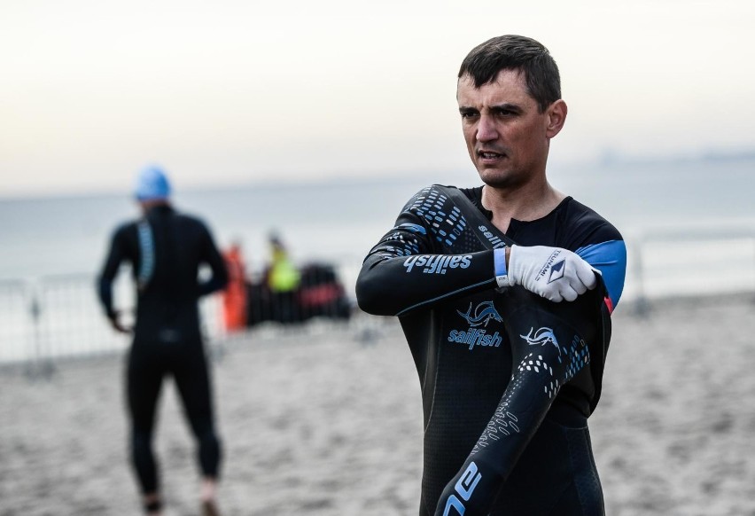 Zawody triathlonowe na dystansie half-Ironmana w Gdyni...