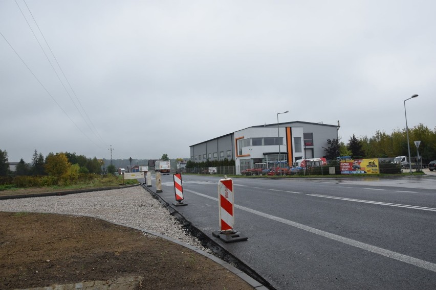 Trwa przebudowa skrzyżowania ulicy Łódzkiej z Portową na terenie strefy w Radomsku