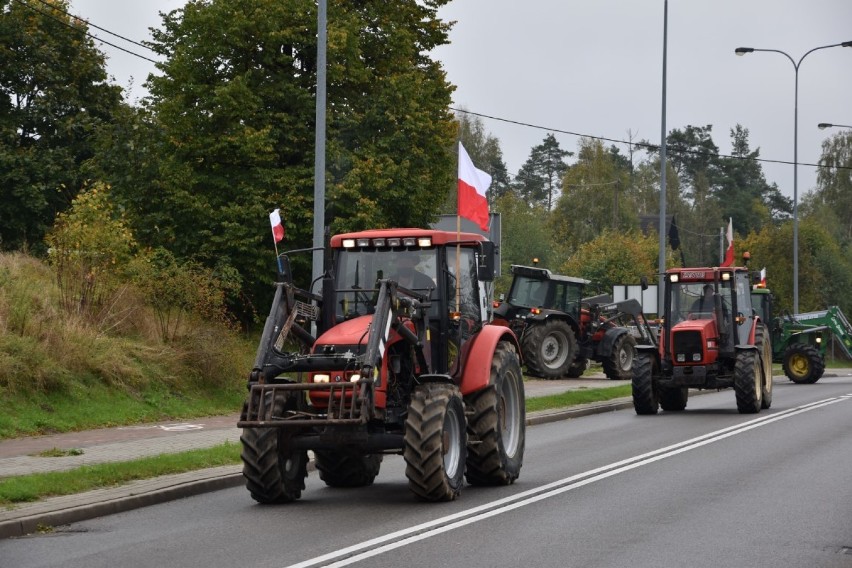 W środę [21.10.2020 r.] protesty rolników w Nowej Karczmie i Dziemianach 