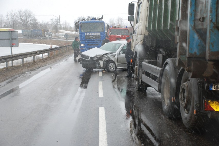 Wypadek księdza w Półcznie