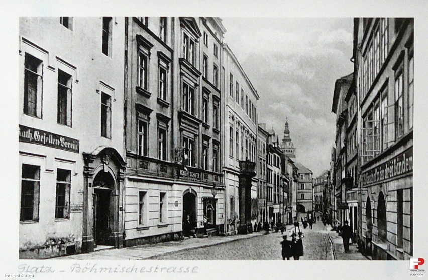Ulica Czeska do roku 1945 nosiła nazwę Böhmische Straße