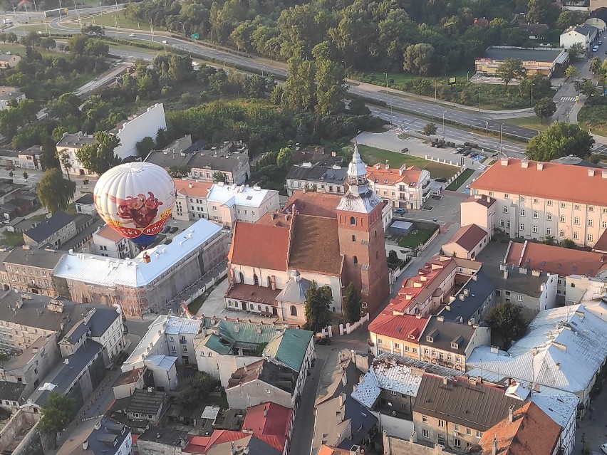 Piotrków z lotu ptaka - zdjęcia z przelotów balonem nad...