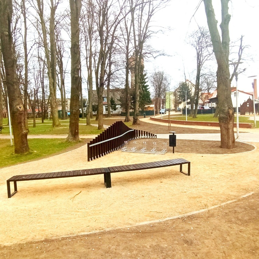 Nowy Dwór Gdański.Pumptrack gotowy i oddany do użytku