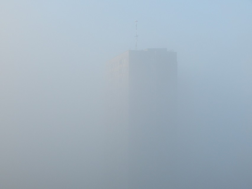 Mgła w Poznaniu, Stary Rynek, 20.09.2014 r.