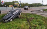 Siedliszcze. Zderzenie dwóch osobówek na skrzyżowaniu