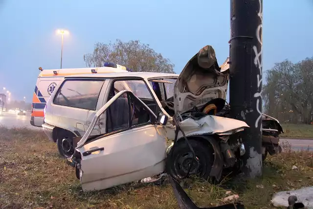 3 osoby zostały ranne w wypadku na skrzyżowaniu Waltera Janke i Nowych Sadów w Łodzi