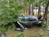 Tragiczny wypadek w gminie Pleszew. Kierowca uderzył w drzewo, poniósł śmierć na miejscu