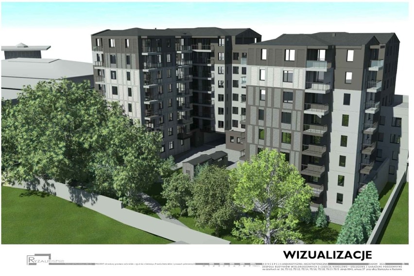 Tak mają wyglądać apartamentowce przy ulicy Stańczyka w...