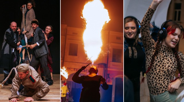 Nocne Teatralia Strachy w Krośnie dostarczyły widzom wielu emocji.  Zobaczcie zdjęcia | Krosno Nasze Miasto