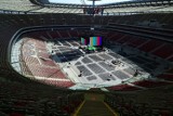 Tak powstaje strefa kibica na Stadionie Narodowym. To największe takie miejsce w Polsce