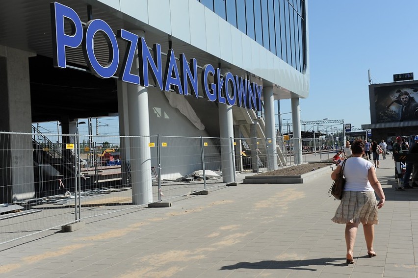 Poznań - Nowy Dworzec PKP tuż przed otwarciem [ZDJĘCIA]