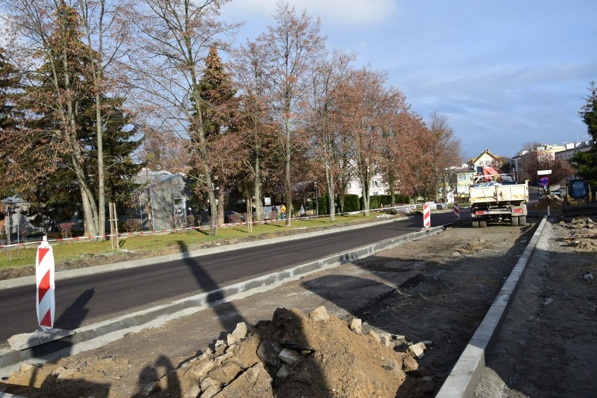 Trwa remont w Sandomierzu. Utrudnienia dla pieszych przy ulicy Koseły i Mickiewicza. Zobacz zdjęcia 