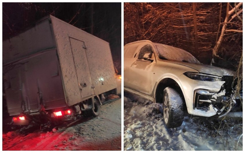 Wypadek na drodze nr 413 w Jaśkowicach koło Opola.