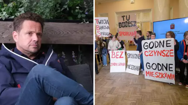 Protest mieszkańców warszawskich TBS-ów. Pilny apel do Rafała Trzaskowskiego