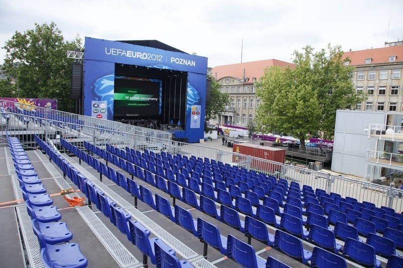 Euro 2012 - Jest zgoda na działalność Strefy Kibica w Poznaniu [ZDJĘCIA]