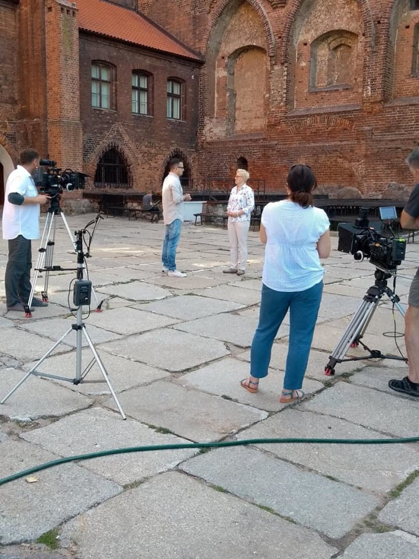Kwidzyński zamek przyciąga telewizyjne kamery jak magnes! Jesienią zagości na antenie TVP Kultura